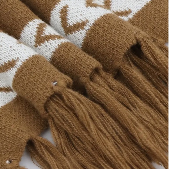 NEW! 1 Left 🪶Boho caramel fringe wrap cardigan - Picture 4 of 13